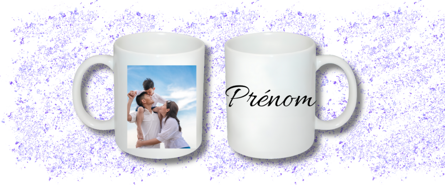 Mug personnalisable